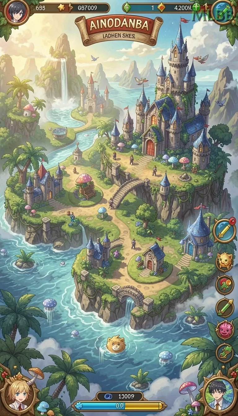 Screenshot Aztec Clusters